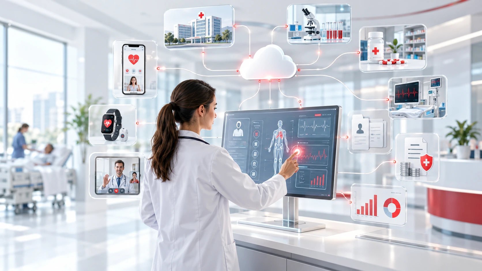 Modern connected healthcare digital solution