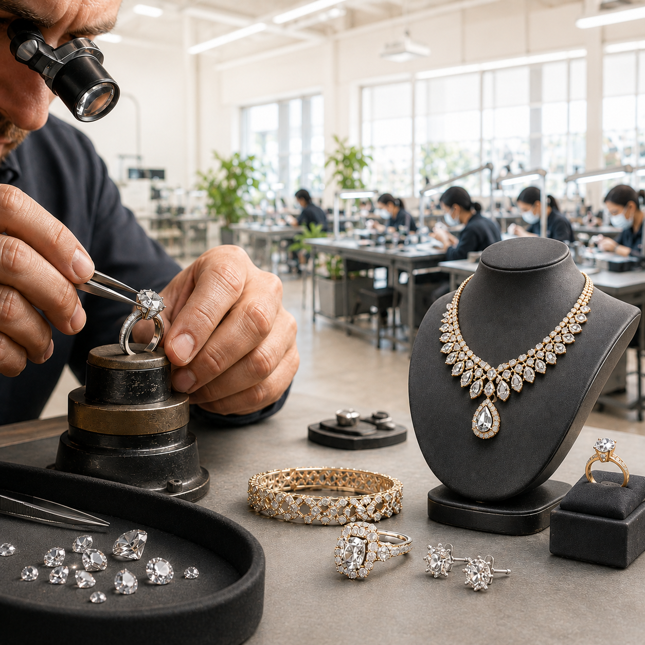 Jewelry manufacturing and luxury commerce
