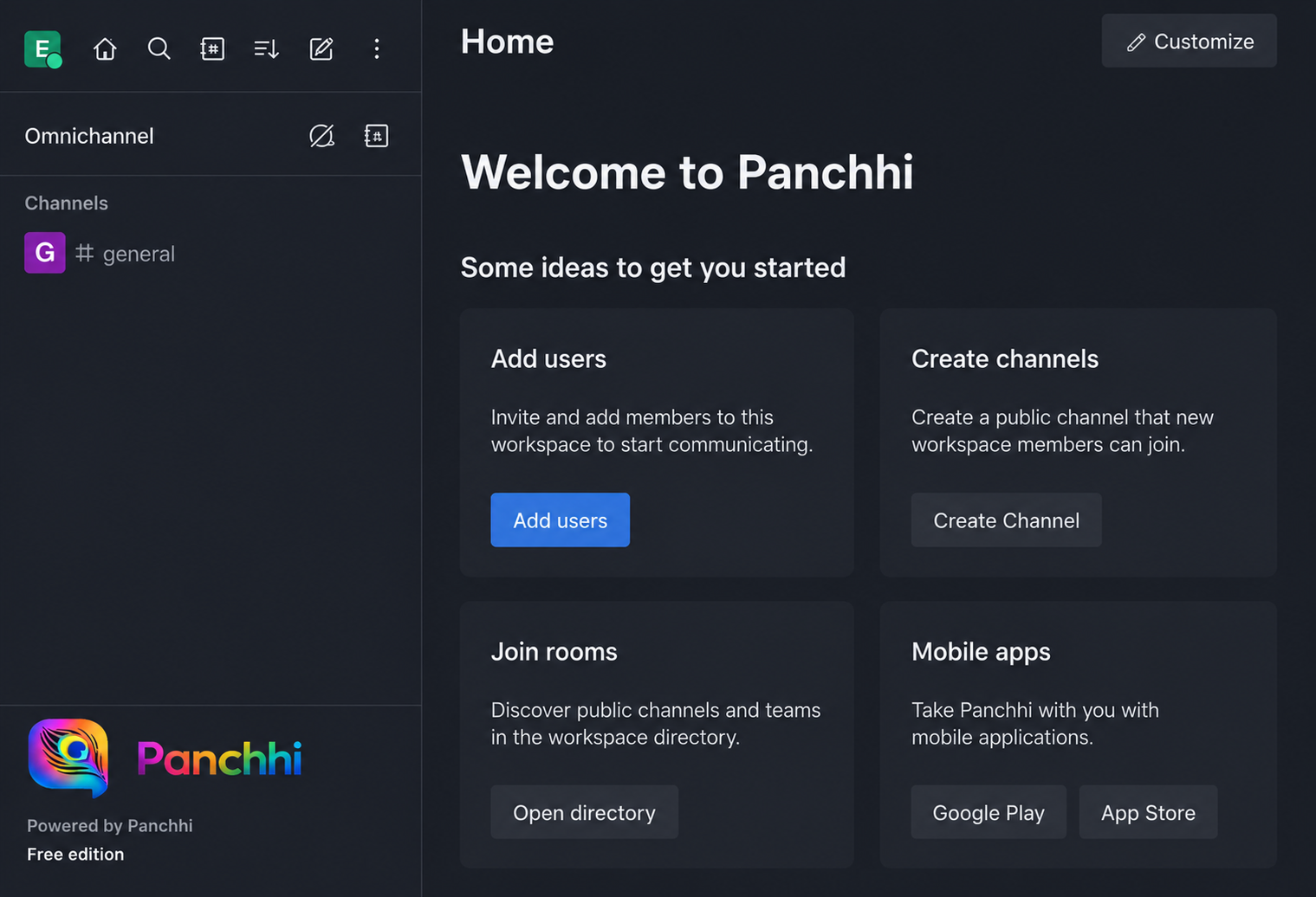A clean starting point for every team Panchhi screenshot